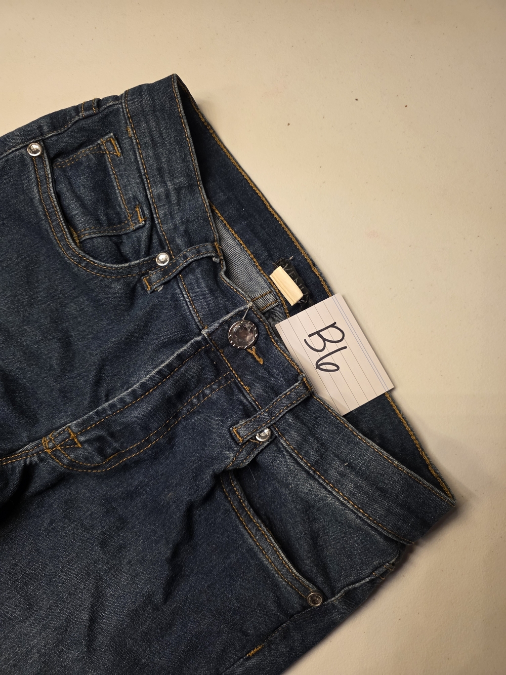 VENUS Women's Skinny Jeans in Dark Blue Denim - Picture 2 of 7